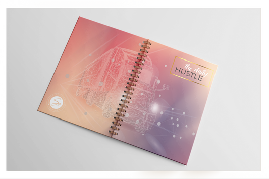 The Daily Hustle Notebook (Hardcover/Pink)